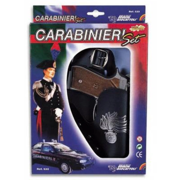 Іграшкова зброя Edison Giоcatolli Пістолет Carabinieri (0533.26) - изображение 1
