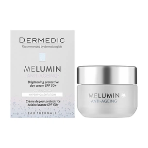 Крем для обличчя Dermedic Melumin Денний Захисний Освітлювальний SPF50+ 50 мл (5901643177089) зображення 1