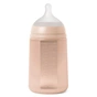 Пляшечка для годування Suavinex Colour Essence силіконова, повільний потік,240 мл, нюдова (308072) - зменшене зображення 2
