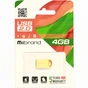 USB флеш накопичувач Mibrand 4GB lynx Gold USB 2.0 (MI2.0/LY4M2G) - зменшене зображення 2