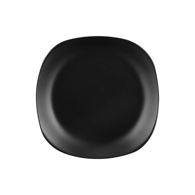 Тарелка ARDESTO Molize Dessert Quadrate 20 см Black (AR2919MB) - изображение 1
