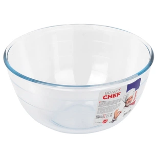Салатник Bravo Chef Glass 2л (BC-180B/FR) зображення 1