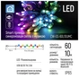 Гірлянда ColorWay Smart LED RGB WiFi+Bluetooth 10M 60LED IP65 (CW-GS-60L10UMC) - зменшене зображення 2