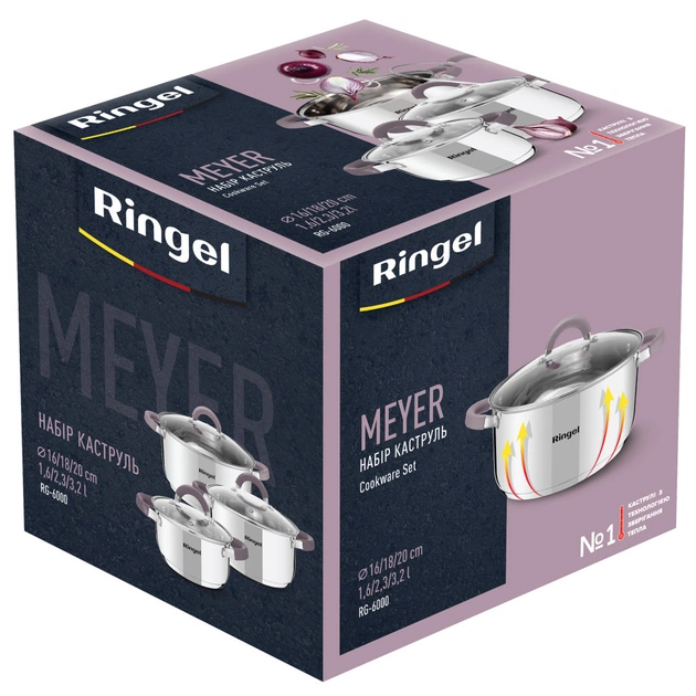 Набір посуду Ringel Meyer 6 предметів (RG-6000) - picture 10