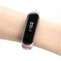 Ремінець до фітнес браслета XoKo Decorative для Xiaomi Mi Band 3/4 Pink (XK-XM-NG-Pink) - зменшене зображення 3