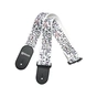 Ремінь для гітари DiMarzio Steve Vai Print Art Strap White (DD3142) - зменшене зображення 1