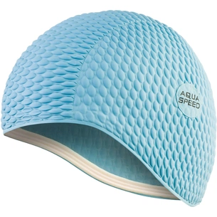 Шапка для плавання Aqua Speed Bombastic 104-2 світло-блакитний Жін OSFM (5908217645517) зображення 1