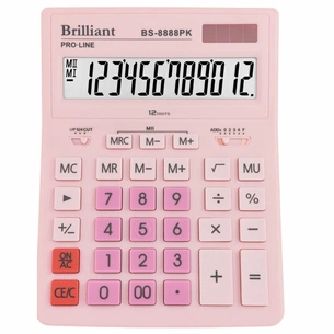Калькулятор Brilliant BS-8888PK зображення 1
