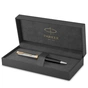 Ручка кулькова Parker SONNET 17 Metal & Black Lacquer GT BP (68 132) - уменьшенное изображение 6