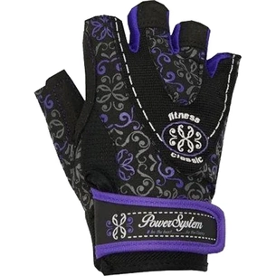 Рукавички для фітнесу Power System Classy Woman PS-2910 S Purple (PS_2910_S_Black/Purple) зображення 1