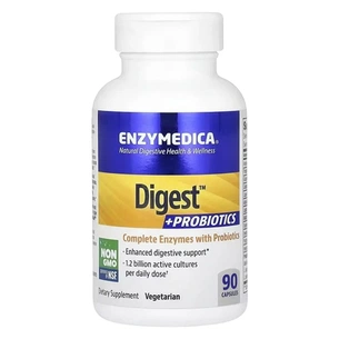 Пробіотики Enzymedica Ферменти з пробіотиками, Digest + Probiotics, 30 капсул (ENZ-13040) зображення 1