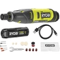 Гравер Ryobi акумуляторний RRT4-120GA15 4В, 1х2Ah, 15 аксесуарів, 0.23кг (5133005634) - зменшене зображення 1