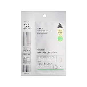 Маска для обличчя VT Cosmetics Reedle Shot 100 2Step Balance Mask 28 мл (8803463006037) зображення 1