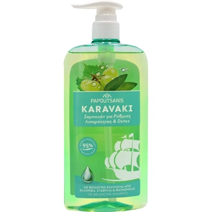 Шампунь Karavaki для жирного волосся 600 мл (5201109002727) зображення 1
