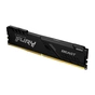 Модуль пам'яті для комп'ютера DDR4 8GB 3600 MHz Fury Beast Black Kingston Fury (ex.HyperX) (KF436C17BB/8) - зменшене зображення 1