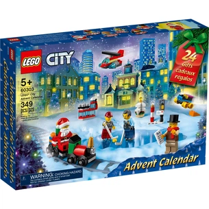 Конструктор LEGO City Новорічний календар Лего Сіті (60303) зображення 1