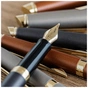 Ручка пір'яна Waterman HEMISPHERE Metallic Lava Black GT  FP F (12 090) - зменшене зображення 7