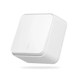 Перемикач Videx BINERA IP20 зовнішній 1кл прохідний білі (BINERA IP20 наружный 1кл проходной белы) изображение 1