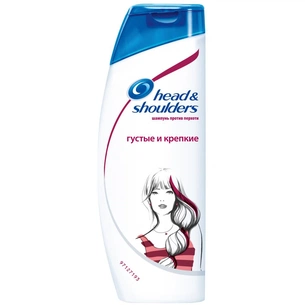 Шампунь Head & Shoulders проти лупи Густі та міцні 400 мл (4084500147416) зображення 1