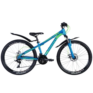 Велосипед Discovery Trek AM DD 26" 18" ST 2024 Синій (OPS-DIS-26-564) зображення 1