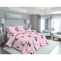 Постільна білизна MirSon Бязь 17-0505 Panda pink Сімейна 160x220 (2200003620320) - зменшене зображення 1