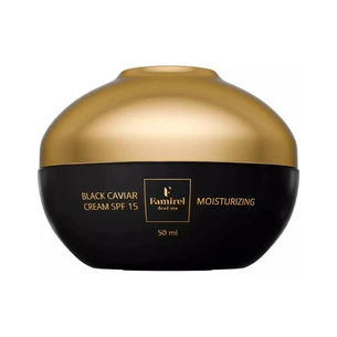 Крем для обличчя Famirel Black Caviar Moisturizing Cream SPF 15 Зволожувальний з екстрактом чорної ікри 50 мл (7290114086387) зображення 1