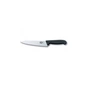 Кухонний ніж Victorinox Fibrox разделочный 12 см, черный (5.2003.12) - зменшене зображення 1