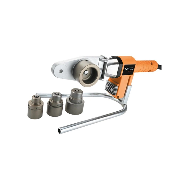 Паяльник для пластикових труб Neo Tools для пластиковы труб 650 Вт, 4 насадки, PTFE (21-001) - picture 1