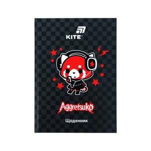 Дневник школьный Kite Aggretsuko, мягкая обложка (AR26-262) изображение 1