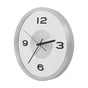 Настінний годинник Economix Promo ART металевий, срібний (E51809-00) - зменшене зображення 2