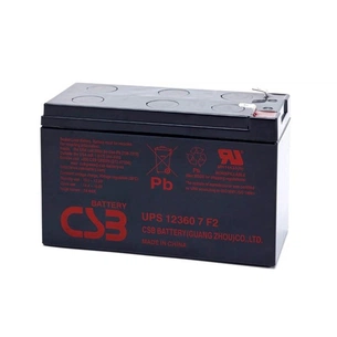 Акумуляторна батарея CSB 12V 7.2AH (UPS123607) AGM изображение 1