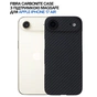 Чохол до мобільного телефона BeCover FIBRA Carbonite MagSafe Apple iPhone 17 Air Black (715407) - зменшене зображення 7