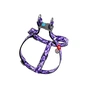 Шлея для собак WAUDOG Nylon з QR паспортом анатомічна "Фіолетовий камо" L (5004) - зменшене зображення 2