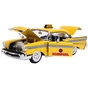 Машина Jada металева "Марвел. Жовте таксі" Чеві Бел Ейр (1957) з фігуркою Дедпула 1:24 (253225001) - зменшене зображення 11