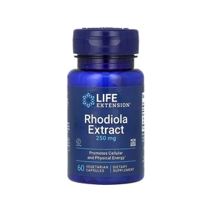 Витаминно-минеральный комплекс Life Extension Родиола, 250 мг, Rhodiola Extract, 60 вегетарианских капсул (LEX-88906) изображение 1