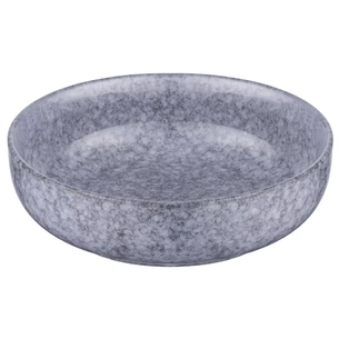 Тарілка Ardesto Loreto, 1150мл, 20см, порцеляна, сірий (AR1020LG) зображення 1