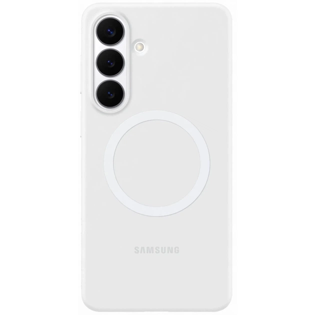 Чохол до мобільного телефона Samsung Silicone Magnet S26 Plus White (EF-ES947CWEGWW) - зображення 1