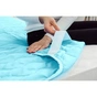 Наматрацник MirSon Eco Light №1713 EcoSilk Air-line на резинці по кутках Blue 180x200 см (2200002888547) - зменшене зображення 4