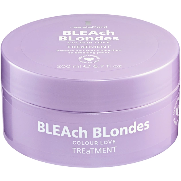 Маска для волосся Lee Stafford Bleach Blondes для освітленого волосся 200 мл (5060282701847) - изображение 1