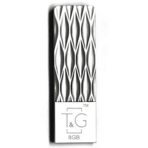 USB флеш накопичувач T&G 8GB 103 Metal Series Silve USB 2.0 (TG103-8G) зображення 1
