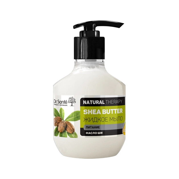 Рідке мило Dr. Sante Natural Therapy Shea Butter Живлення 250 мл (4823015942914) - зображення 1