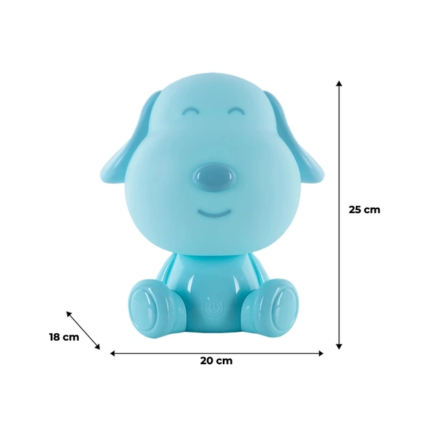 Нічник Kite Світильник LED з акумулятором Doggy, блакитний (K24-491-3-3) - picture 6