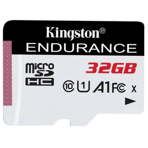Карта пам'яті Kingston 32GB microSD class 10 UHS-I U1 A1 High Endurance (SDCE/32GB) зображення 1