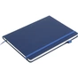 Книга записная Buromax Etalon 190x250 мм 96 листов в клетку обложка из искусственной кожи Синяя (BM.292160-02) - уменьшенное изображение 3