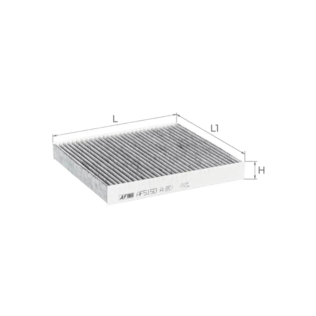 Фильтр салона ALPHA FILTER AF5150a - изображение 1