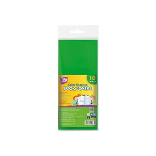 Обкладинки для зошитів Cool For School 10 шт в упаковці, зелений (CF69124-04) зображення 1