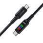 Дата кабель USB-C to USB-C 1.2m 100W with display C7-03 Acefast (6974316282778) - уменьшенное изображение 4