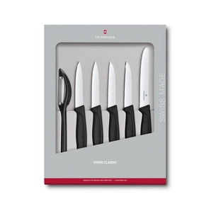 Набір ножів Victorinox SwissClassic Paring Set 6 шт Black (6.7113.6G) зображення 1