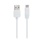 Дата кабель USB 2.0 AM to USB-C 1.0m 3A PVC X1 white HOCO (6957531032045) - уменьшенное изображение 1
