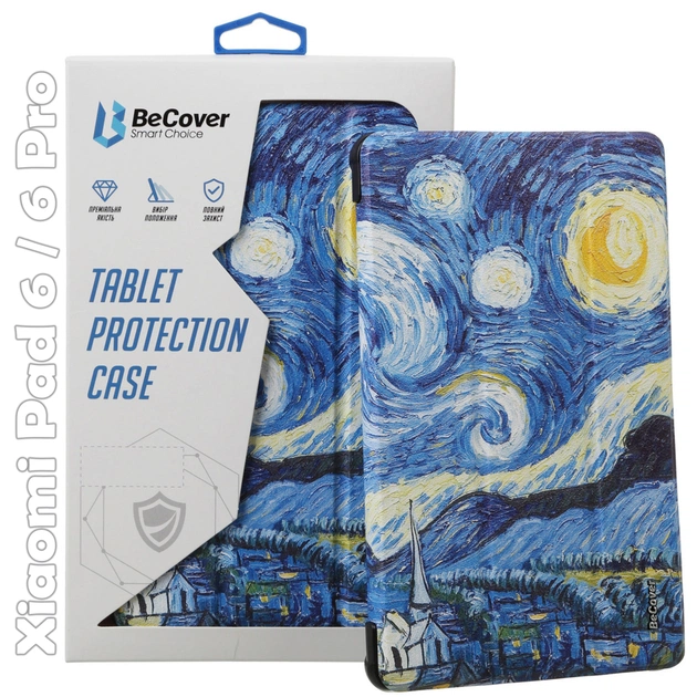 Чохол до планшета BeCover Smart Case Xiaomi Mi Pad 6 / 6 Pro 11" Night (709499) - зображення 1